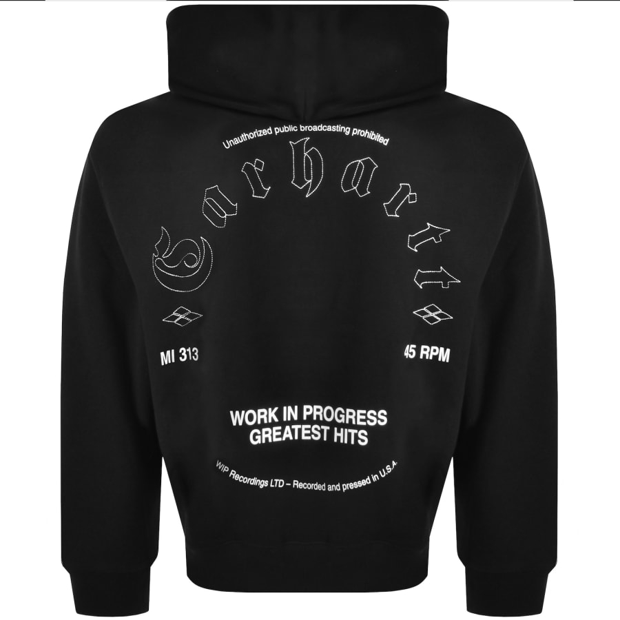 Willy Chavarria Juggernaut Hoodie Black | BDC Paris I Boys